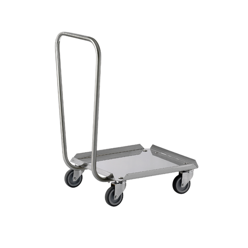 PORTE-CASIERS "GA" INOX AVEC DOSSERET