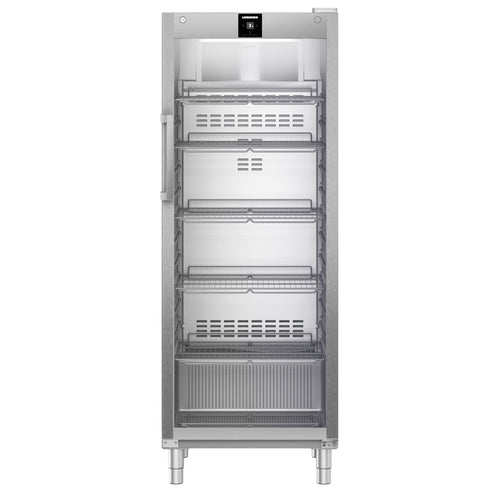 ARMOIRE POSITIVE PORTE VITRÉE INOXF 6511