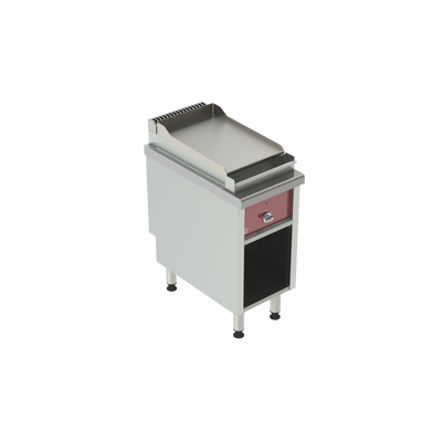 PRO 800 GRIL GAZ ACIER LISSE
