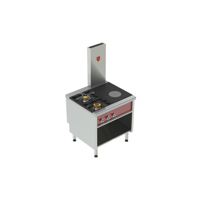 PRO 700 2 FEUX NUS DROITE ET PLAQUE COUPE FEU